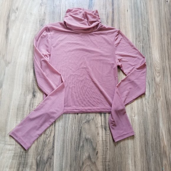 Dolls Kill Tops - mesh turtleneck